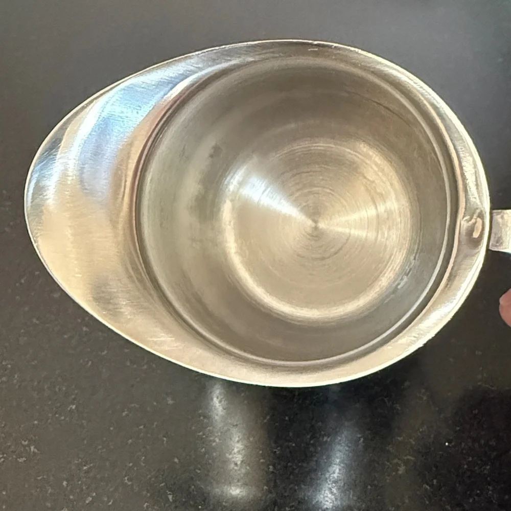 🌸3/$15 Vintage Adcraft 18-8 Stainless Steel Creamer 2.5" - Picture 5 of 7